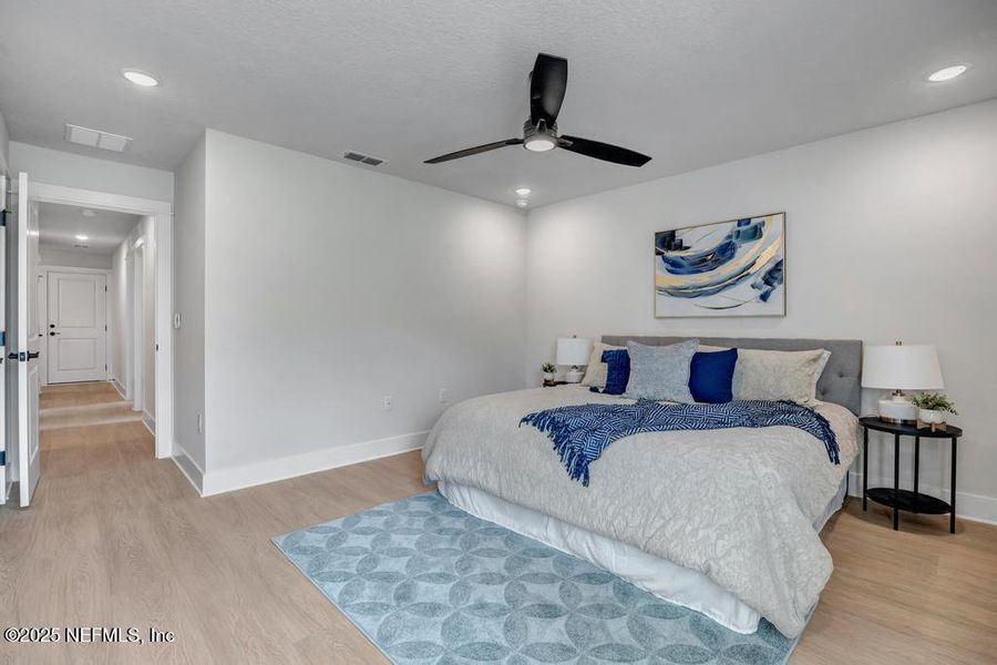 Furnished interior view inside a new home in , Jacksonville (Image 15).