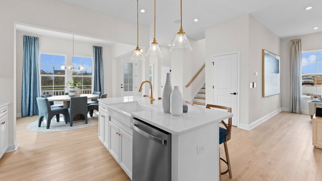 The Brockton Plan by DRB homes in Pineville, NC - Kitchen