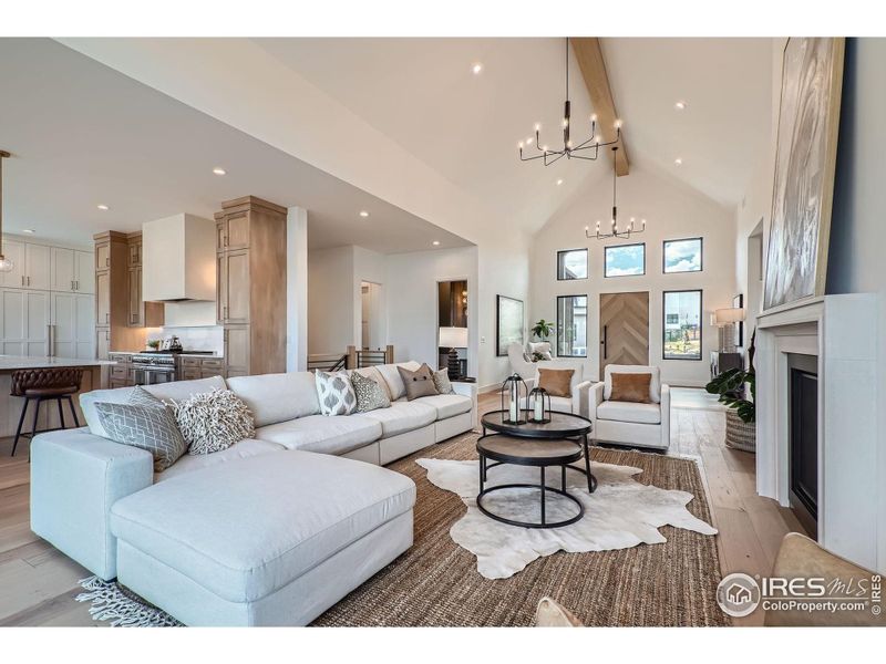 Furnished interior view inside a new home in , Louisville (Image 21).