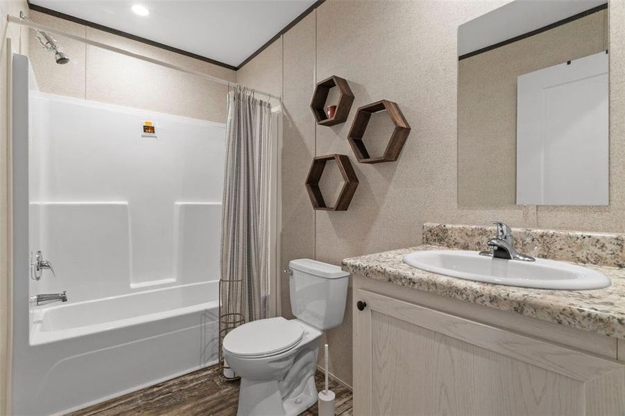 Furnished interior view inside a new home in , Webster (Image 12).