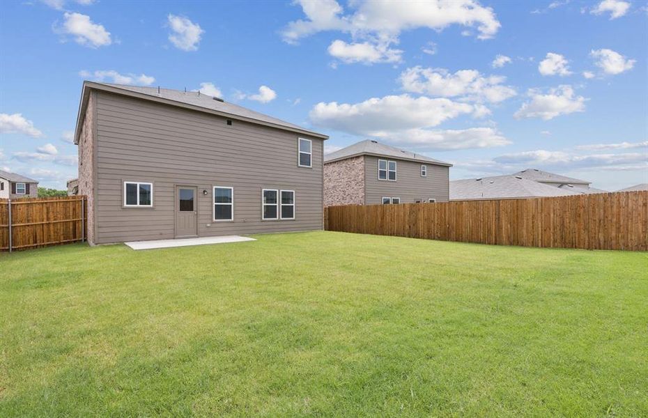 Oversized yard *Real home pictured Oversized yard *Real home pictured