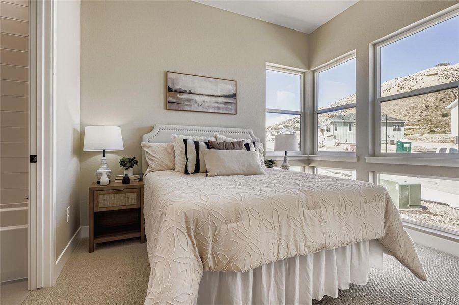 Furnished interior view inside a new home in Hillside at Castle Rock, Castle Rock (Image 22).