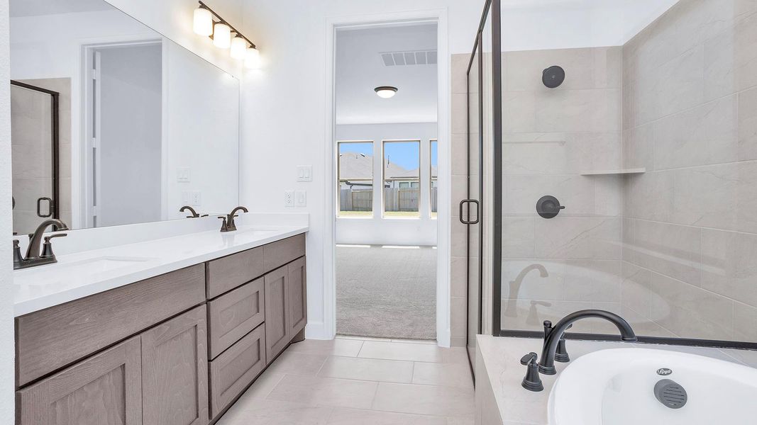 Furnished interior view inside a new home in Audubon, Magnolia (Image 6).