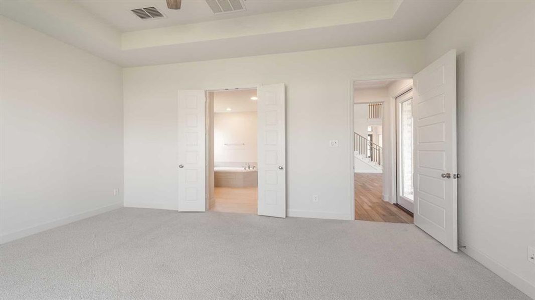 Spacious, unfurnished interior of a new home in Devonshire - Reserve 50', Forney (Image 15). Spacious, unfurnished interior of a new home in Devonshire - Reserve 50', Forney (Image 15).