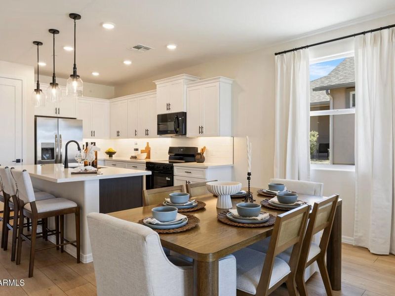Furnished interior view inside a new home in Vineyards at Cottonwood, Cottonwood (Image 4).