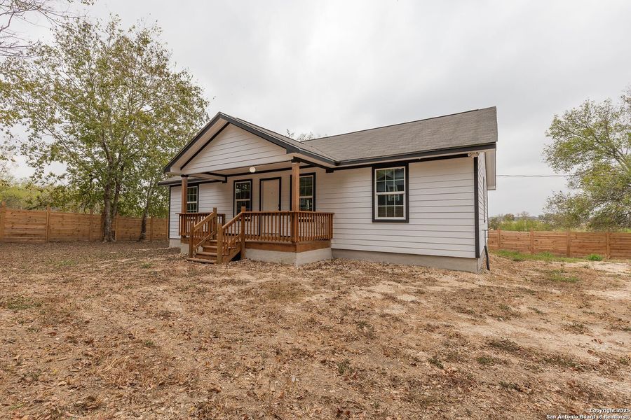 Front exterior of a new home in , Gonzales, TX, highlighting curb appeal (Image 2). Front exterior of a new home in , Gonzales, TX, highlighting curb appeal (Image 2).