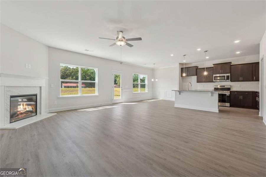 Spacious, unfurnished interior of a new home in Park Place, Bowdon (Image 7).