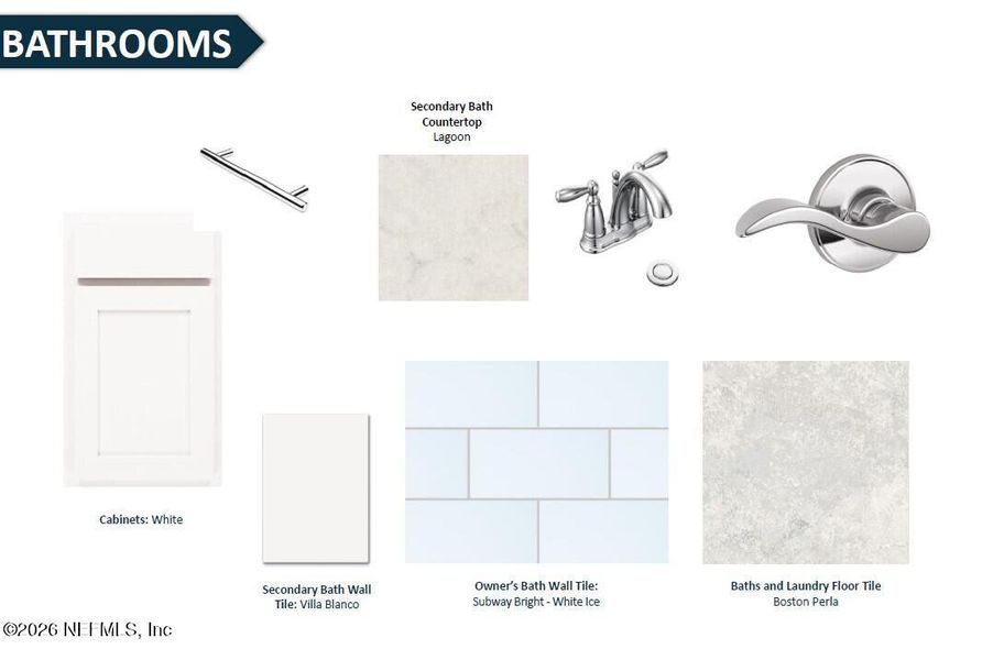 Sample of building materials used in homes in Del Webb Wildlight, Yulee (Image 18).