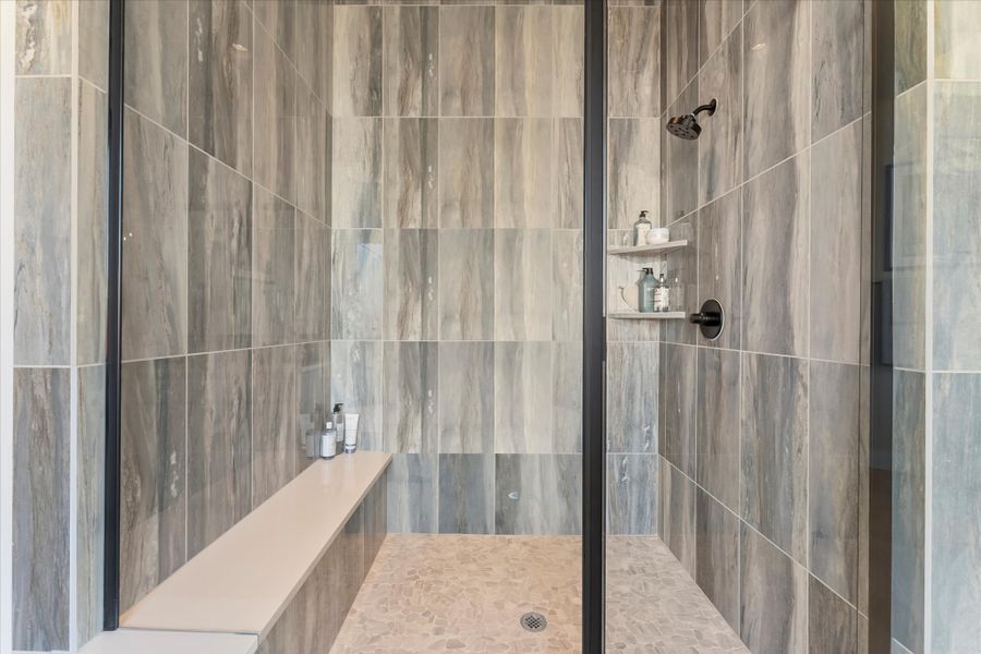 Close-up of interior finishes inside a home in Estates at Rockhill, Frisco (Image 19).