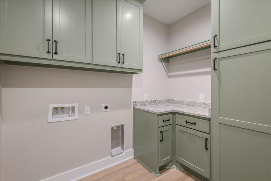 Furnished interior view inside a new home in , College Station (Image 11).