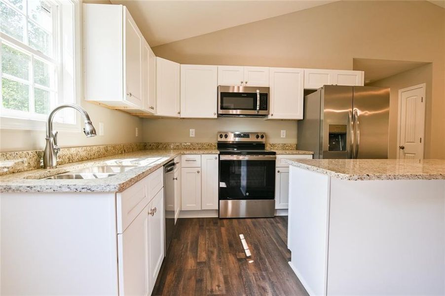Furnished interior view inside a new home in , Dahlonega (Image 10).