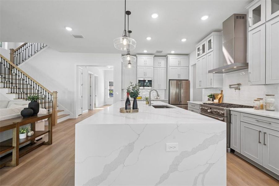 Furnished interior view inside a new home in , Tampa (Image 40).