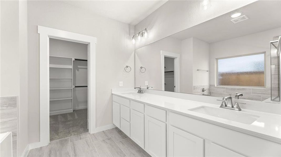 Furnished interior view inside a new home in Providence Commons Sales Phase 1, Aubrey (Image 7). Furnished interior view inside a new home in Providence Commons Sales Phase 1, Aubrey (Image 7).