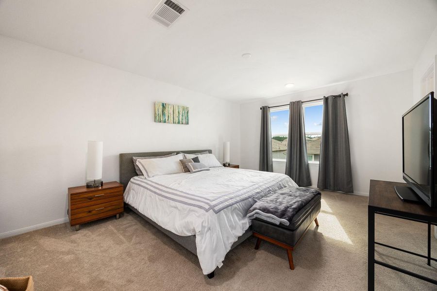 Furnished interior view inside a new home in Decker Farms, Magnolia (Image 9). Furnished interior view inside a new home in Decker Farms, Magnolia (Image 9).