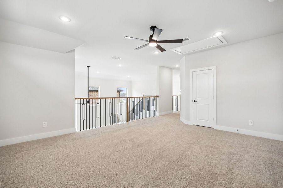 Spacious, unfurnished interior of a new home in Painted Tree Lakeside, McKinney (Image 23). Spacious, unfurnished interior of a new home in Painted Tree Lakeside, McKinney (Image 23).