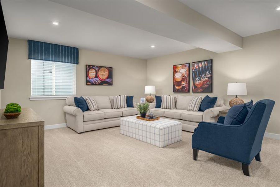 Representative furnished interior of a home built from the Cumberland with Basement by Ryan Homes in Friendship Meadows, Seneca (Image 13). Representative furnished interior of a home built from the Cumberland with Basement by Ryan Homes in Friendship Meadows, Seneca (Image 13).