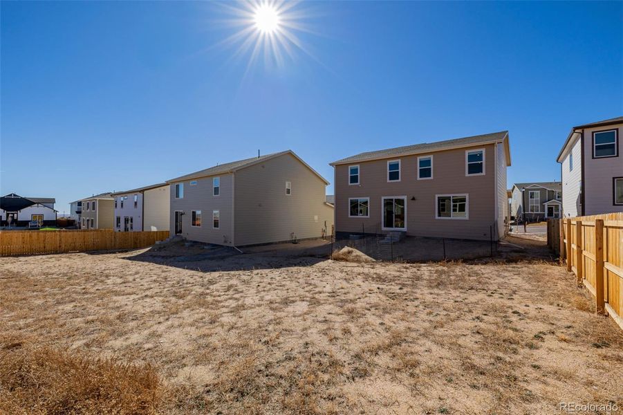 Exterior details and patio area of a home in , Peyton (Image 28).