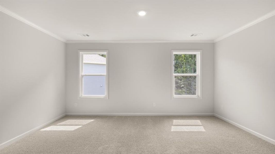 Spacious, unfurnished interior of a new home in Holland Estates, Powder Springs (Image 46). Spacious, unfurnished interior of a new home in Holland Estates, Powder Springs (Image 46).