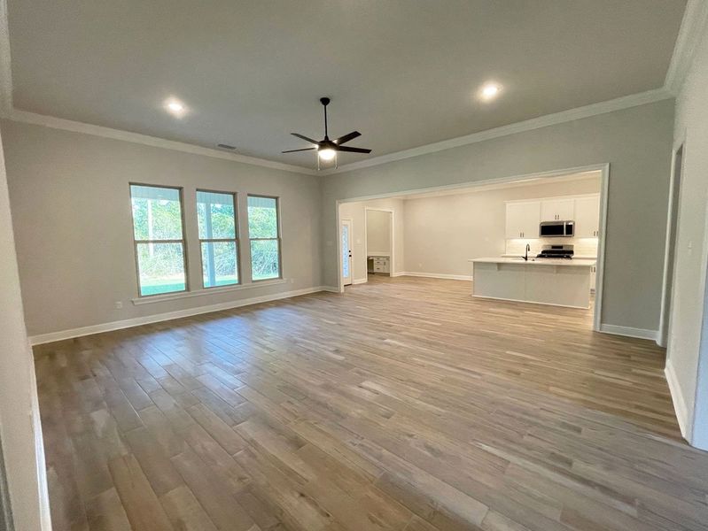 Spacious, unfurnished interior of a new home in Iron Rock, Cantonment (Image 8). Spacious, unfurnished interior of a new home in Iron Rock, Cantonment (Image 8).