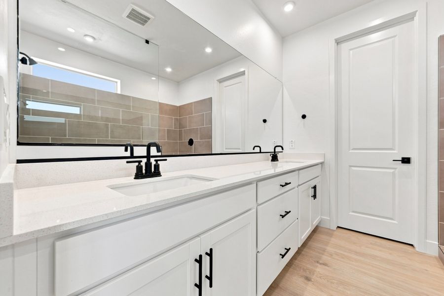 Furnished interior view inside a new home in Sanctuary, Phoenix (Image 9).