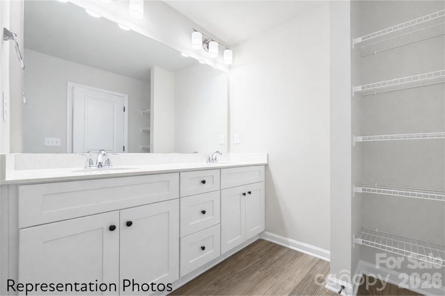 Furnished interior view inside a new home in , Charlotte (Image 3).