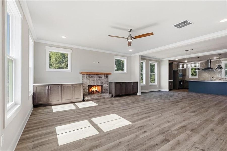 Spacious, unfurnished interior of a new home in , Statham (Image 26).