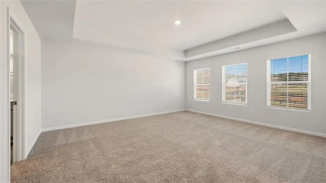 Spacious, unfurnished interior of a new home in Brookland Commons, Monroe (Image 14).