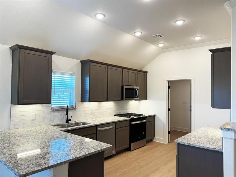 Furnished interior view inside a new home in The Preserve At Country Ridge, Sherman (Image 3). Furnished interior view inside a new home in The Preserve At Country Ridge, Sherman (Image 3).