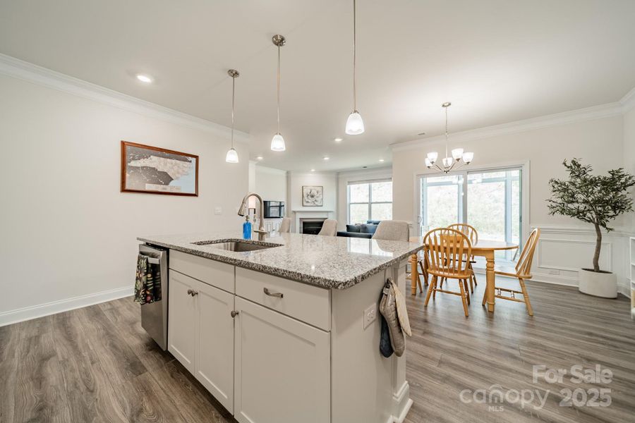 Furnished interior view inside a new home in , Charlotte (Image 8). Furnished interior view inside a new home in , Charlotte (Image 8).