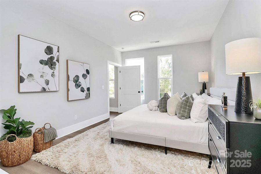 Furnished interior view inside a new home in , Charlotte (Image 24).