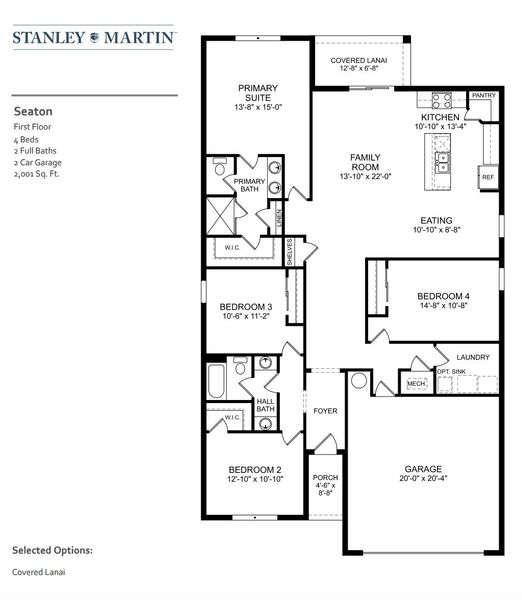 2D floor plan layout of this home in Groves at Whitemarsh, Leesburg, FL (Image 2). 2D floor plan layout of this home in Groves at Whitemarsh, Leesburg, FL (Image 2).