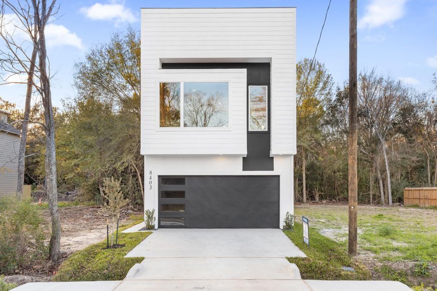 Front exterior of a new home in , Houston, TX, highlighting curb appeal (Image 2). Front exterior of a new home in , Houston, TX, highlighting curb appeal (Image 2).