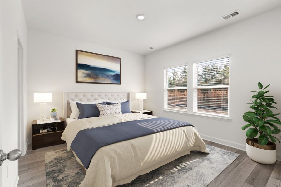 Furnished interior view inside a new home in Waterside - Boardwalk Series, Longs (Image 5). Furnished interior view inside a new home in Waterside - Boardwalk Series, Longs (Image 5).