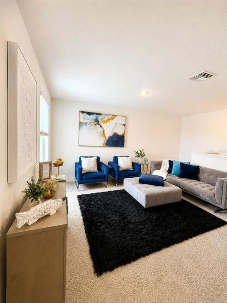 Furnished interior view inside a new home in , Clermont (Image 13).