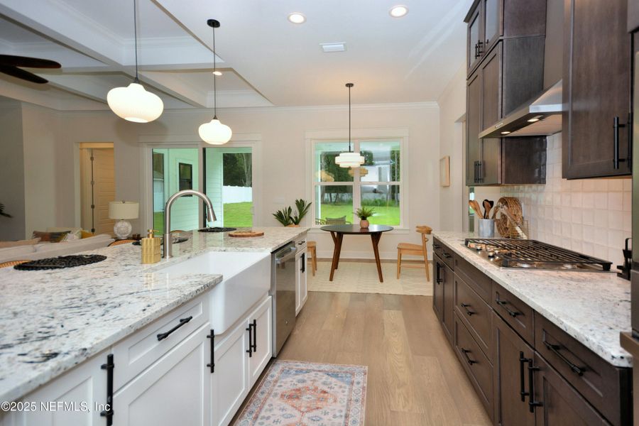 Furnished interior view inside a new home in , Fernandina Beach (Image 13).