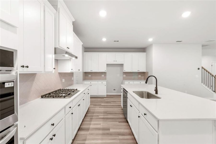 Furnished interior view inside a new home in Windsong Estates, McDonough (Image 14).