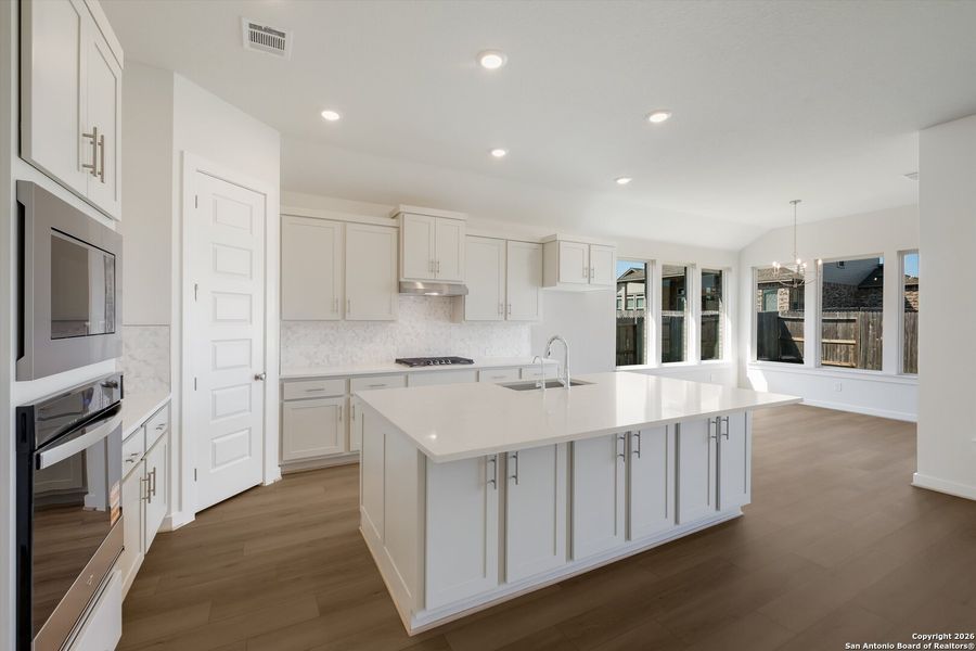 Furnished interior view inside a new home in Veramendi, New Braunfels (Image 5).