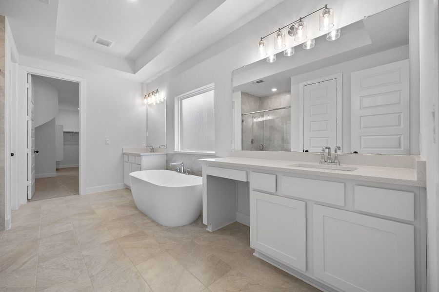 Furnished interior view inside a new home in Nolina, Georgetown (Image 8).