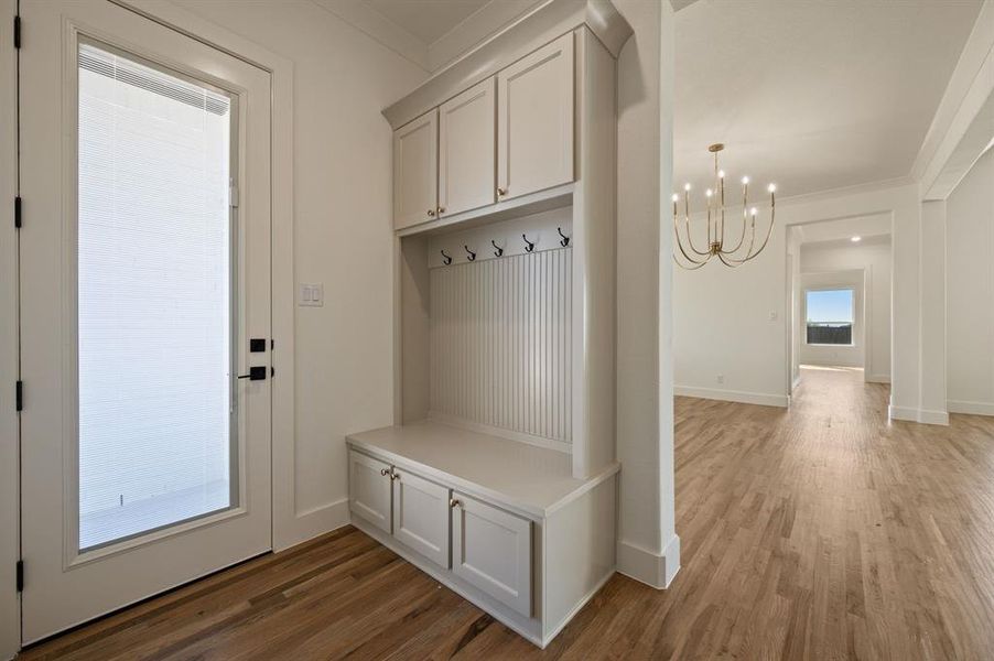 Furnished interior view inside a new home in NorthGlen, Haslet (Image 6).