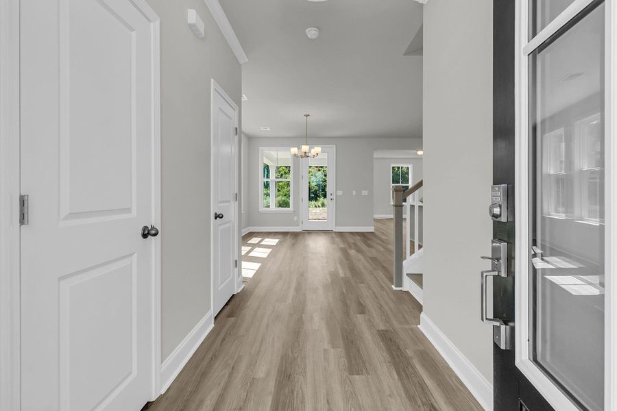 Spacious, unfurnished interior of a new home in Abbey Walk, Moncks Corner (Image 21). Spacious, unfurnished interior of a new home in Abbey Walk, Moncks Corner (Image 21).