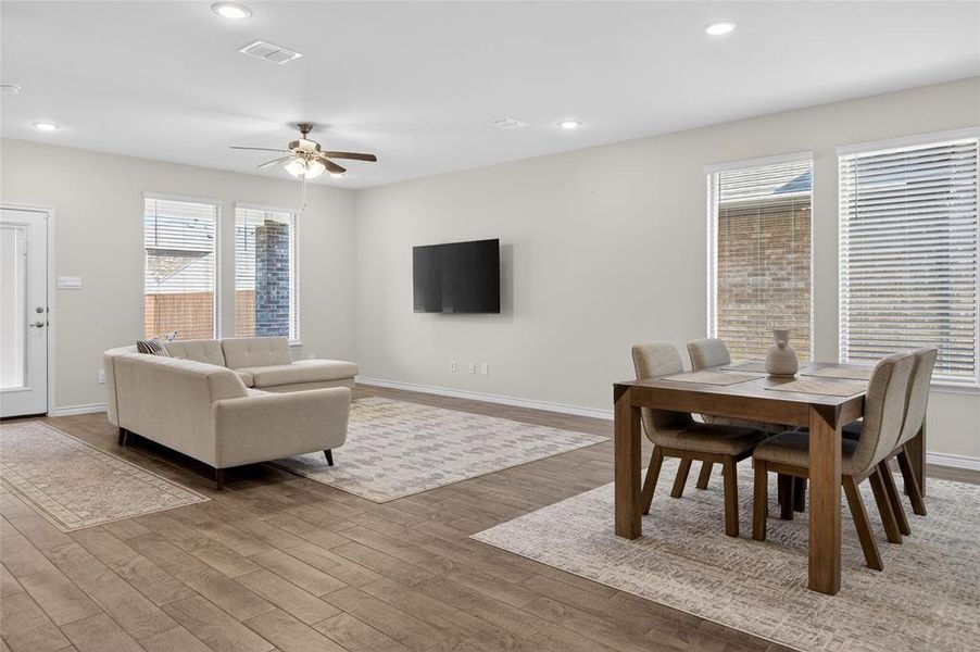 Furnished interior view inside a new home in , Fort Worth (Image 14).