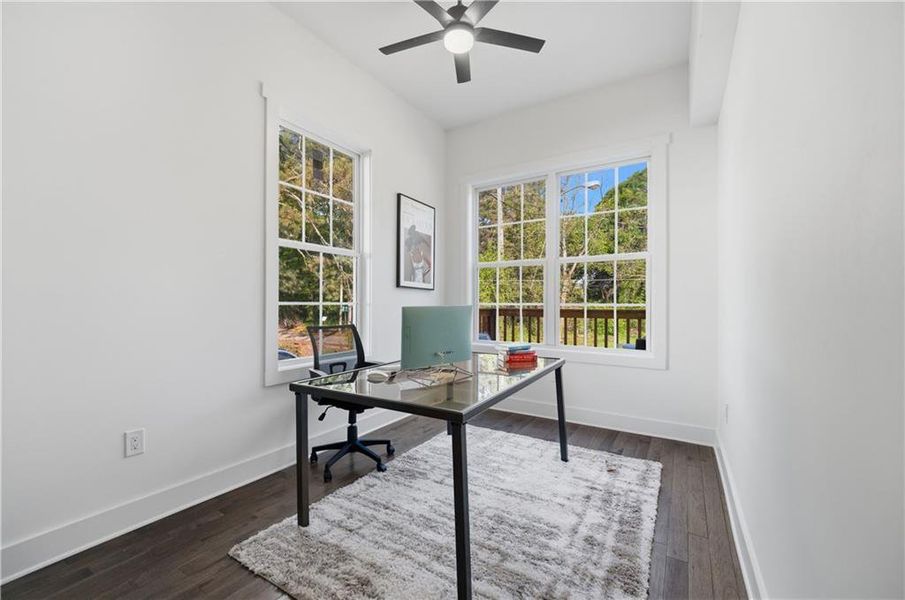 Furnished interior view inside a new home in , Atlanta (Image 16).