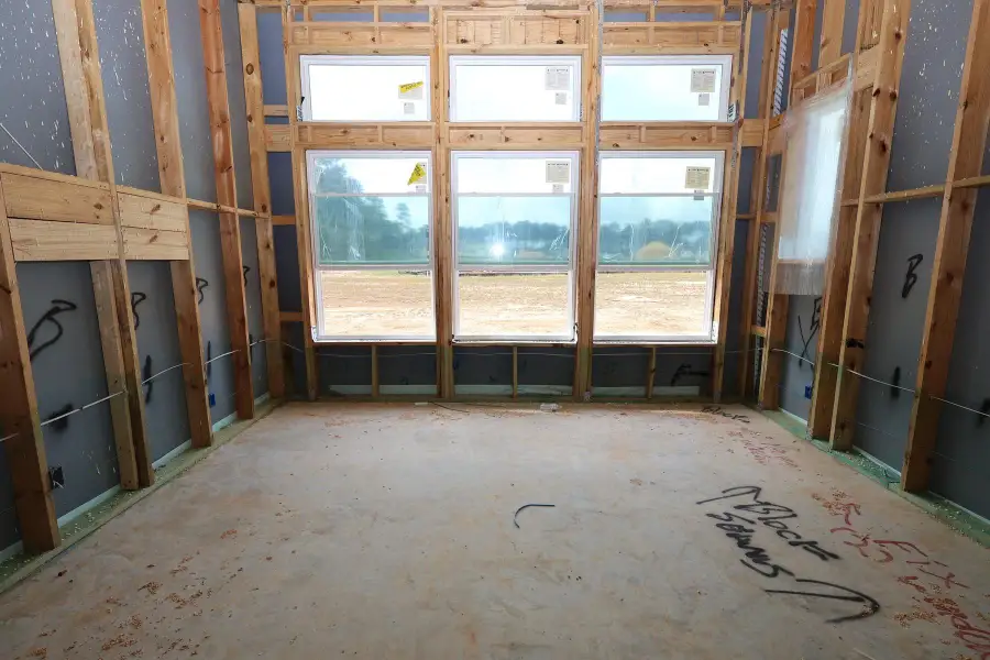 In-progress construction of a new home in The Woodlands Hills - Reserve Collection, Willis, TX (Image 15).