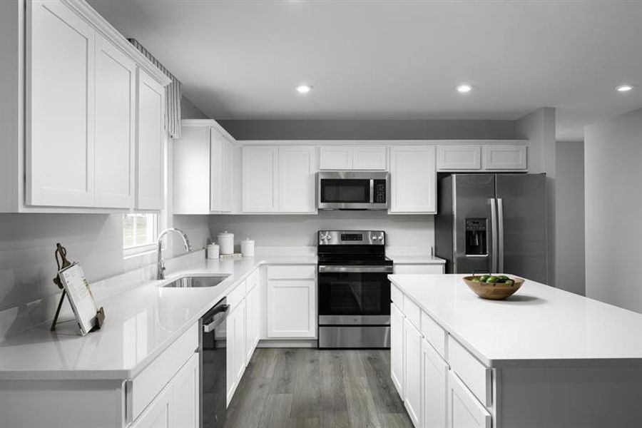 Furnished interior view inside a new home in South Mills, South Mills (Image 5).