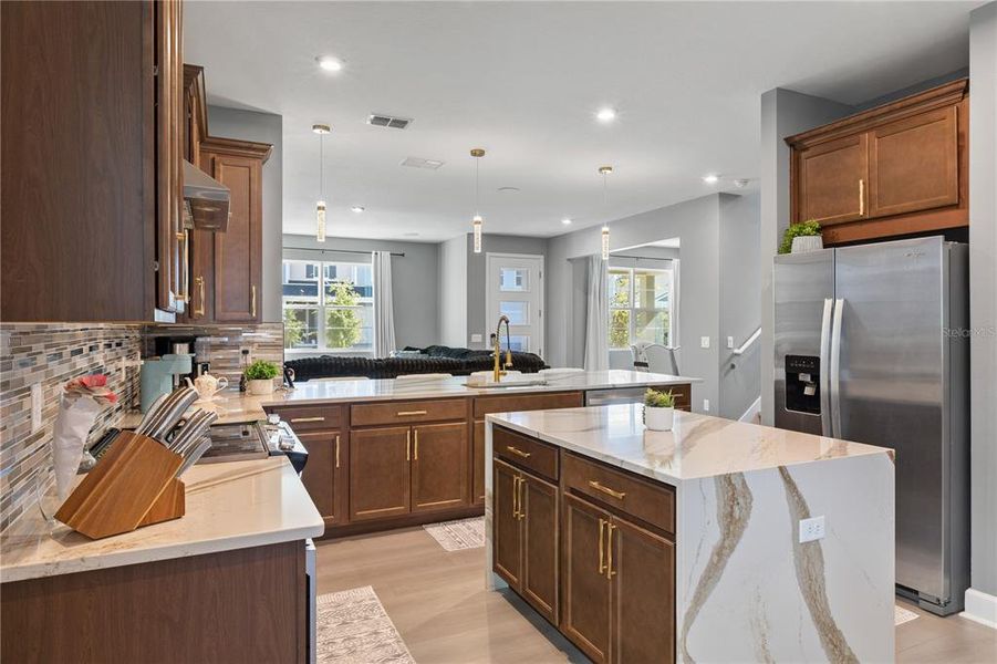 Furnished interior view inside a new home in , Orlando (Image 34).