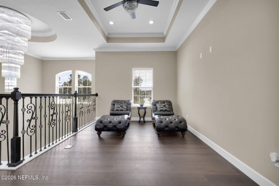 Furnished interior view inside a new home in , Jacksonville (Image 10).
