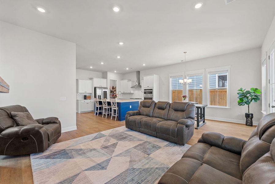 Furnished interior view inside a new home in Heron's Walk at Summers Corner, Summerville (Image 35).