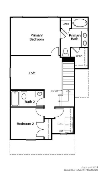 2D floor plan layout of this home in Spanish Trails Villas, San Antonio, TX (Image 3). 2D floor plan layout of this home in Spanish Trails Villas, San Antonio, TX (Image 3).