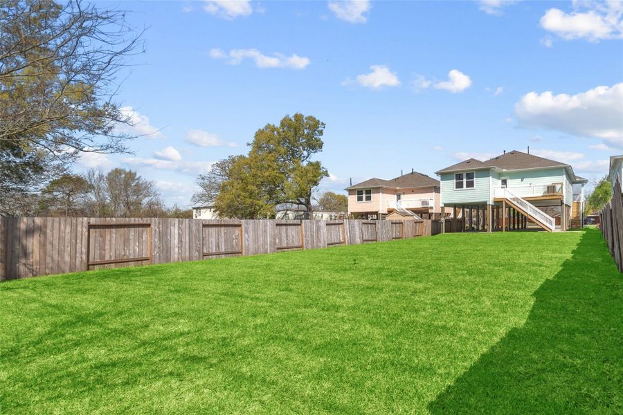 Front exterior of a new home in , La Porte, TX, highlighting curb appeal (Image 14). Front exterior of a new home in , La Porte, TX, highlighting curb appeal (Image 14).