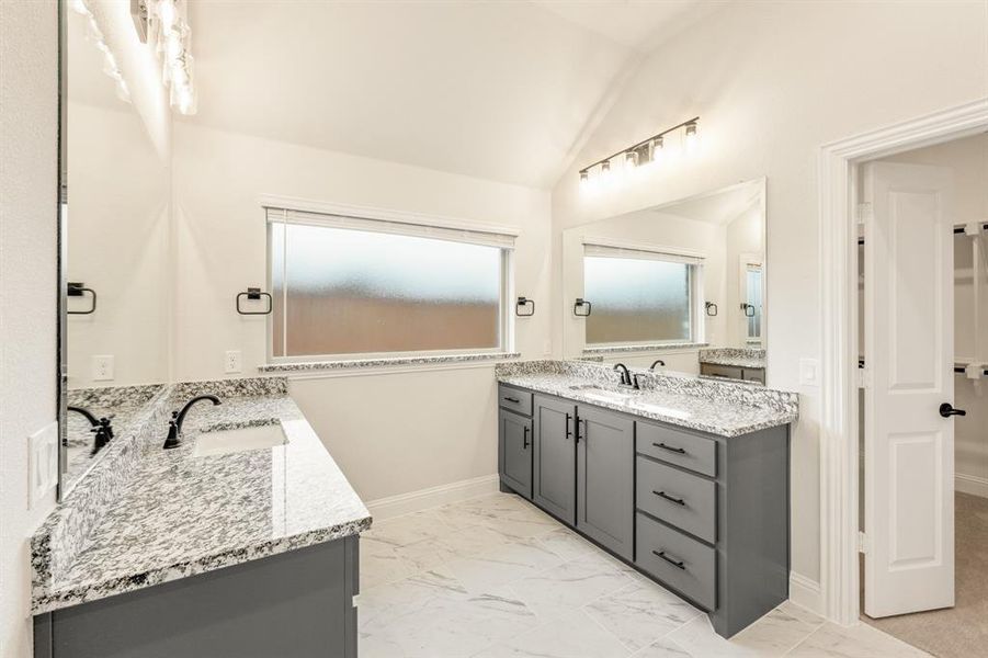 Furnished interior view inside a new home in Rockwood 65, Mansfield (Image 6).